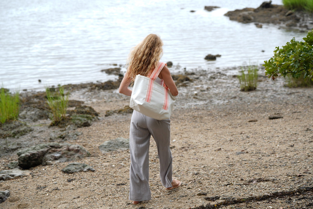 Cabana Tote-Coral